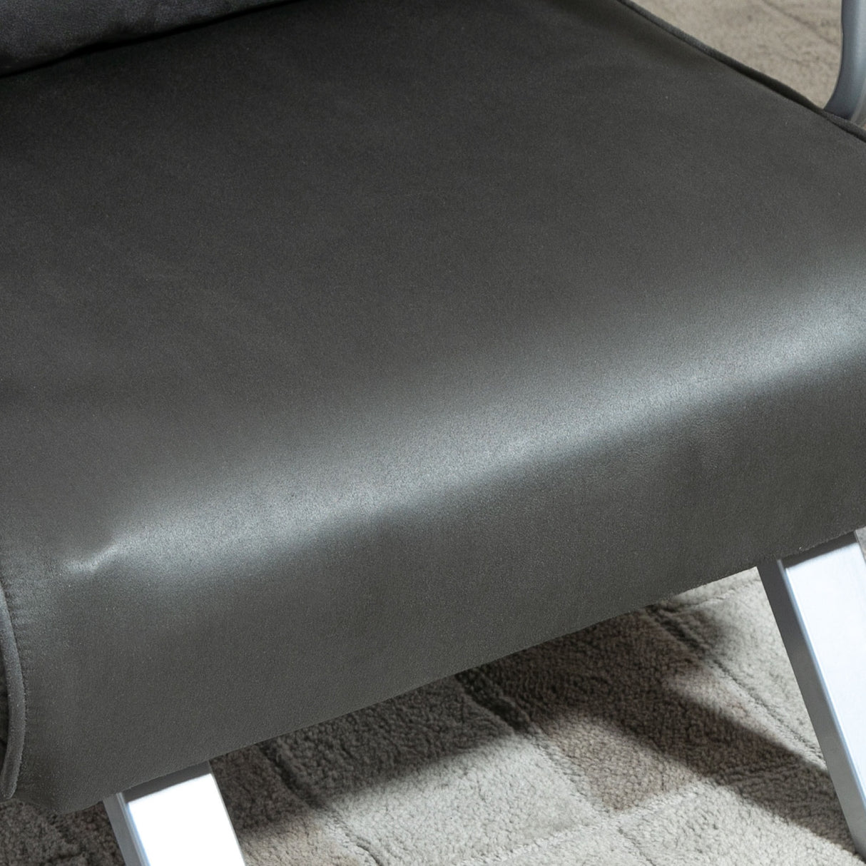 easycomfort easycomfort poltrona letto singolo 3 in 1 con schienale reclinabile su 5 livelli e cuscino divano letto singolo pieghevole per soggiorno e salotto in pelle scamosciata e metallo 65x69x80 cm grigio ean 8055776911588