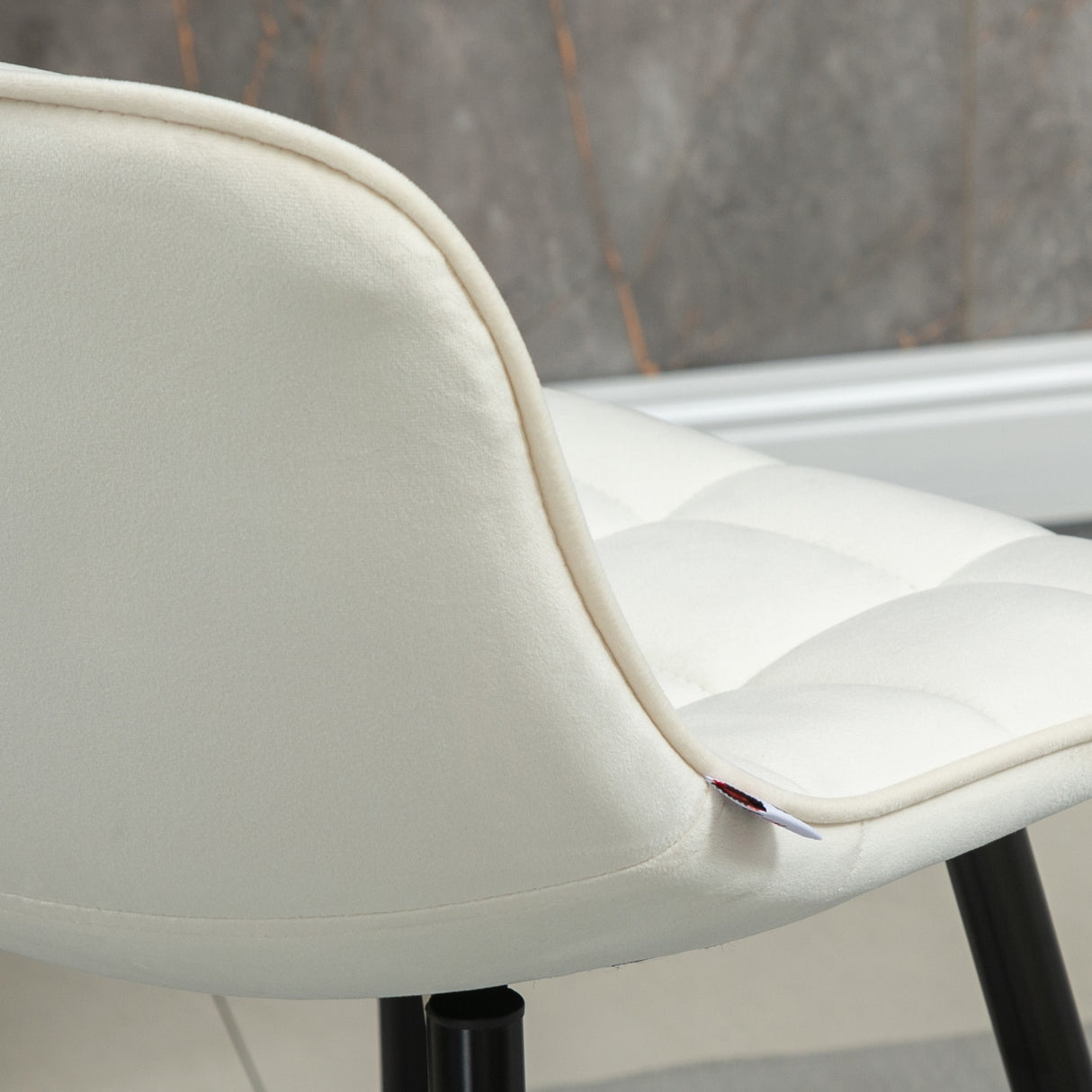 immagine-9-easycomfort-easycomfort-set-2-sgabelli-da-bar-con-schienale-e-poggiapiedi-in-stile-nordico-in-metallo-e-velluto-color-crema-45x47x84-cm