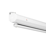 easycomfort easycomfort telo proiettore 84 formato 43 con telecomando in tessuto plastico e metallo 171x130 cm bianco ean 8054111847995