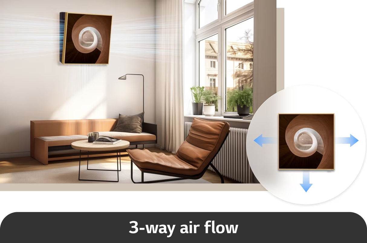lg condizionatore lg quadri split inverter artcool gallery photo 9999 con mu4r25 r 32 wi fi integrato