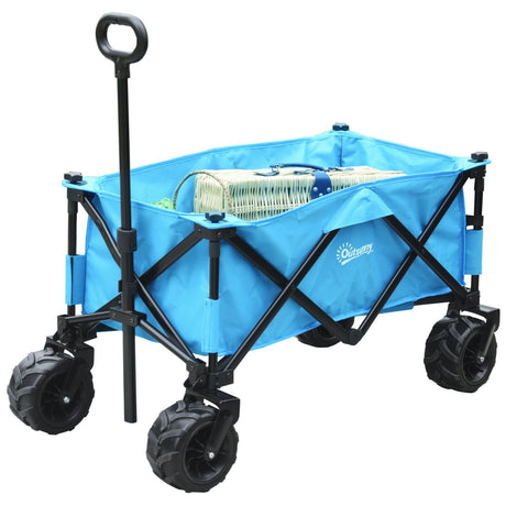 immagine-1-easycomfort-easycomfort-carrello-pieghevole-da-giardinaggio-e-campeggio-in-acciaio-e-oxford-blu-ean-8055776911045