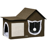immagine-1-easycomfort-easycomfort-casetta-per-gatti-con-2-porte-pallina-da-gioco-cuscino-e-tappetino-tiragraffi-65x41x45-5-cm