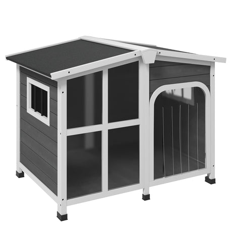 immagine-1-easycomfort-easycomfort-cuccia-per-cani-taglia-media-da-esterno-in-legno-con-tetto-apribile-101x66-5x70-5-cm-grigio