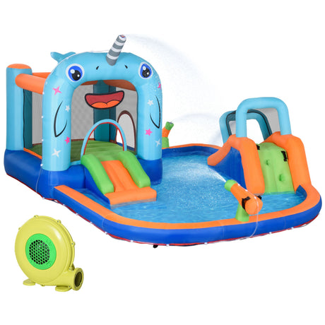 immagine-1-easycomfort-easycomfort-gioco-gonfiabile-per-bambini-3-8-anni-con-borsa-da-trasporto-12-paletti-e-toppe-inclusi-420x370x230-cm