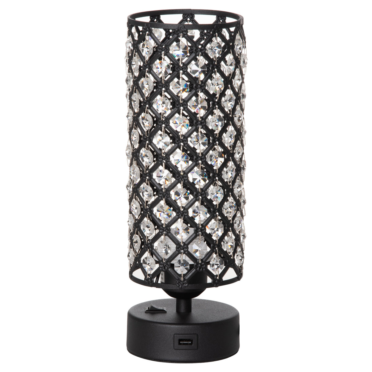 immagine-1-easycomfort-easycomfort-lampada-da-tavolo-con-paralume-in-cristallo-e-2-porte-usb-luce-regolabile-10-8x30cm-nero