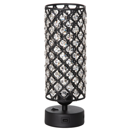 immagine-1-easycomfort-easycomfort-lampada-da-tavolo-con-paralume-in-cristallo-e-2-porte-usb-luce-regolabile-10-8x30cm-nero