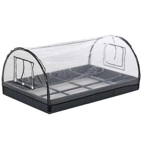 immagine-1-easycomfort-easycomfort-mini-serra-da-giardino-o-balcone-per-piante-e-fiori-con-fioriera-e-copertura-in-pvc-trasparente-120x79x53cm-ean-8054144130569