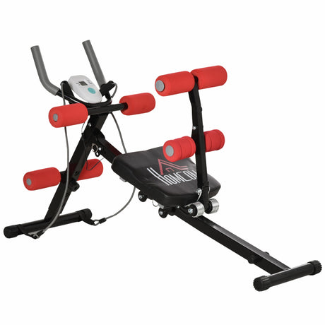 immagine-1-easycomfort-easycomfort-panca-per-addominali-2-in-1-panca-da-palestra-con-monitor-lcd-seduta-regolabile-e-bande-elastiche-117x46x70cm