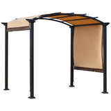 immagine-1-easycomfort-easycomfort-pergola-con-tende-scorrevoli-da-giardino-295x245cm-gazebo-a-pergola-da-esterno-in-metallo-cachi