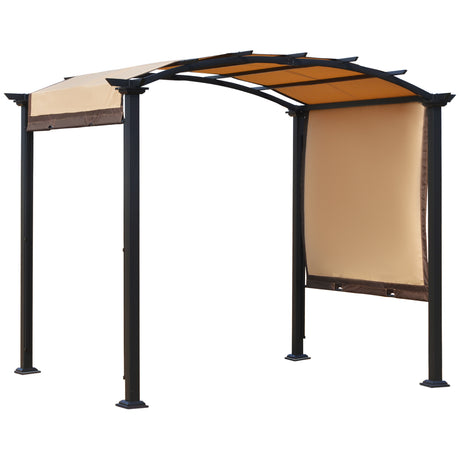 immagine-1-easycomfort-easycomfort-pergola-con-tende-scorrevoli-da-giardino-295x245cm-gazebo-a-pergola-da-esterno-in-metallo-cachi
