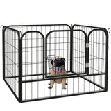 immagine-1-easycomfort-easycomfort-recinto-per-cani-pieghevole-per-interno-ed-esterno-porta-con-catenaccio-e-picchetti-di-fissaggio-82x82x60cm-grigio-scuro