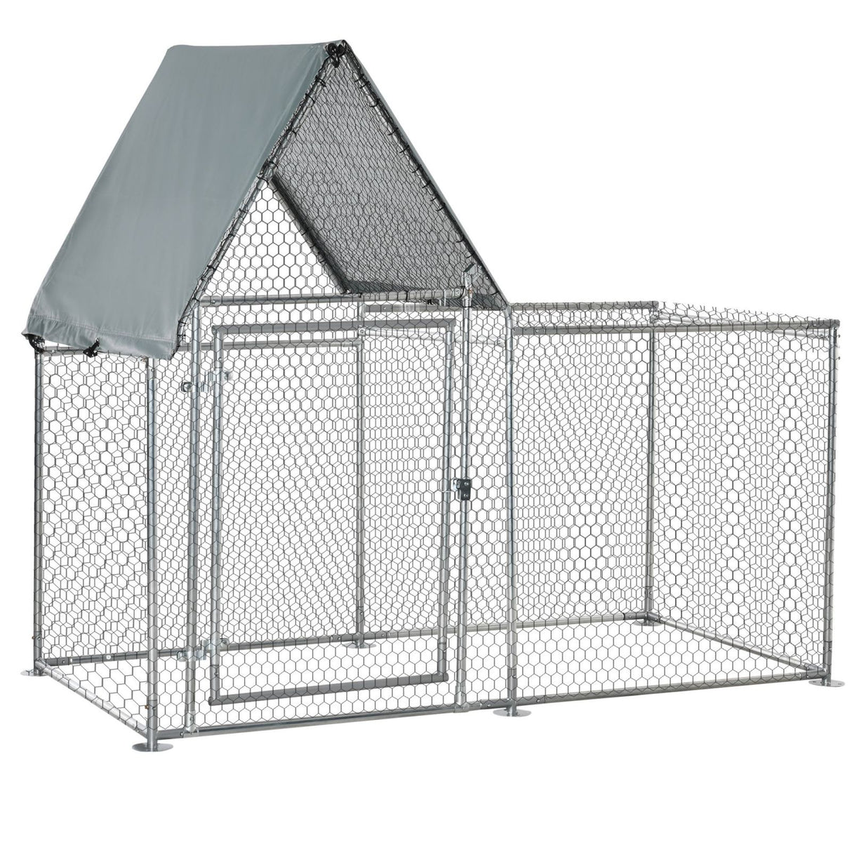 immagine-1-easycomfort-easycomfort-recinto-per-galline-in-acciaio-galvanizzato-con-telo-di-protezione-in-oxford-200x105x172cm-argento