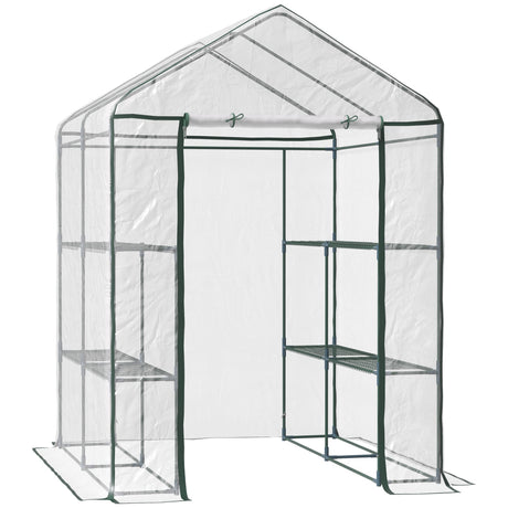 immagine-1-easycomfort-easycomfort-serra-da-giardino-esterno-in-pvc-trasparente-serra-da-balcone-con-scaffali-per-piante-orto-1-43-x-1-43-x-1-95m-ean-8054111841405