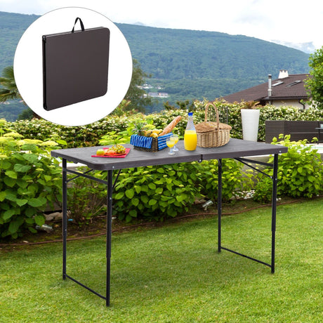 immagine-1-easycomfort-easycomfort-tavolo-campeggio-pieghevole-portatile-con-altezza-regolabile-effetto-legno-122x61x53715cm-ean-8054111848480