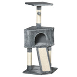 immagine-1-easycomfort-easycomfort-tiragraffi-ad-albero-per-gatti-fino-5-kg-rivestimento-corda-sisal-e-peluche-con-cuccia-grigio-40x40x98cm-ean-8054111843218