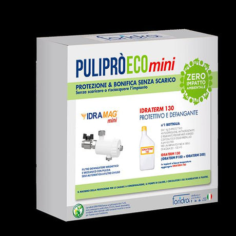 immagine-1-euroacque-kit-protezione-caldaia-foridra-pulipro-eco-mini-composto-da-filtro-defangatore-idramag-mini-anticorrosivo-idraterm-130-ean-8054956662135