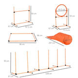 immagine-2-easycomfort-easycomfort-attrezzi-agility-dog-set-completo-percorso-agility-dog-con-5-pezzi-slalom-ostacolo-e-tunnel-arancione