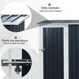 immagine-2-easycomfort-easycomfort-casetta-porta-attrezzi-capanno-in-acciaio-impermeabile-143cm-x-89cm-x-186cm-ean-8055776912073