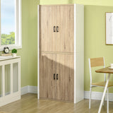 immagine-2-easycomfort-easycomfort-dispensa-cucina-in-legno-mdf-con-4-ripiani-regolabili-e-4-porte-80x40x182-cm