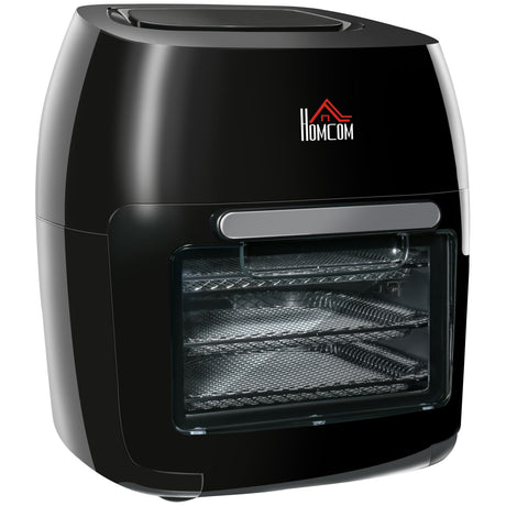 immagine-2-easycomfort-easycomfort-friggitrice-ad-aria-8-in-1-da-11-litri-1800w-con-accessori-e-schermo-led-32x35-6x37-9-cm-nera