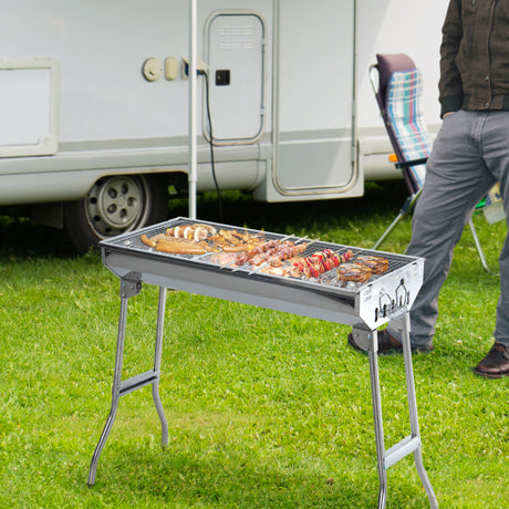 immagine-2-easycomfort-easycomfort-griglia-bbq-a-carbonella-barbecue-portatile-e-pieghevole-in-acciaio-inox-733371cm-ean-8054111848435