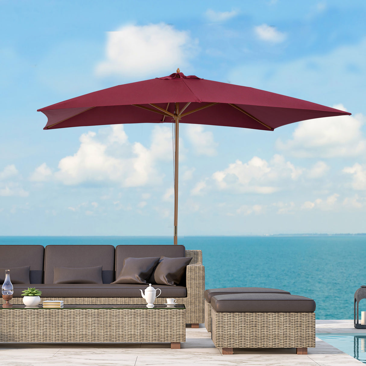 immagine-2-easycomfort-easycomfort-ombrellone-2x3-m-da-giardino-impermeabile-a-8-stecche-in-legno-e-bambu-bordeaux