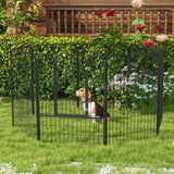 immagine-2-easycomfort-easycomfort-recinto-per-cani-e-per-cuccioli-recinto-modulare-per-cani-da-interno-ed-esterno-in-metallo-e-acciaio-8-pannelli-79x100cm