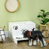 immagine-2-easycomfort-easycomfort-set-3-ciotole-per-cani-da-500ml-con-spazio-a-scomparsa-e-supporto-in-mdf-e-acciaio-inox-57x53x37-5-cm-bianco