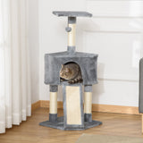 immagine-2-easycomfort-easycomfort-tiragraffi-ad-albero-per-gatti-fino-5-kg-rivestimento-corda-sisal-e-peluche-con-cuccia-grigio-40x40x98cm-ean-8054111843218