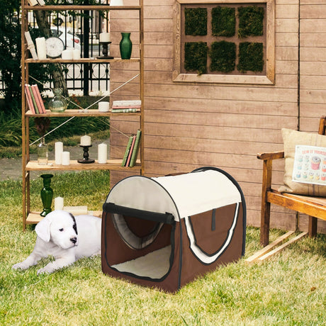 immagine-2-easycomfort-easycomfort-trasportino-gabbia-da-trasporto-per-cani-gatti-e-animali-domestici-pieghevole-46x36x41cm-caffe-ean-8054111841870
