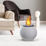 immagine-3-divina-fire-camino-a-bioetanolo-braciere-da-giardino-da-terra-per-interno-esterno-botticelli-corda-beige-d-40-x-h54-ean-8056157806158