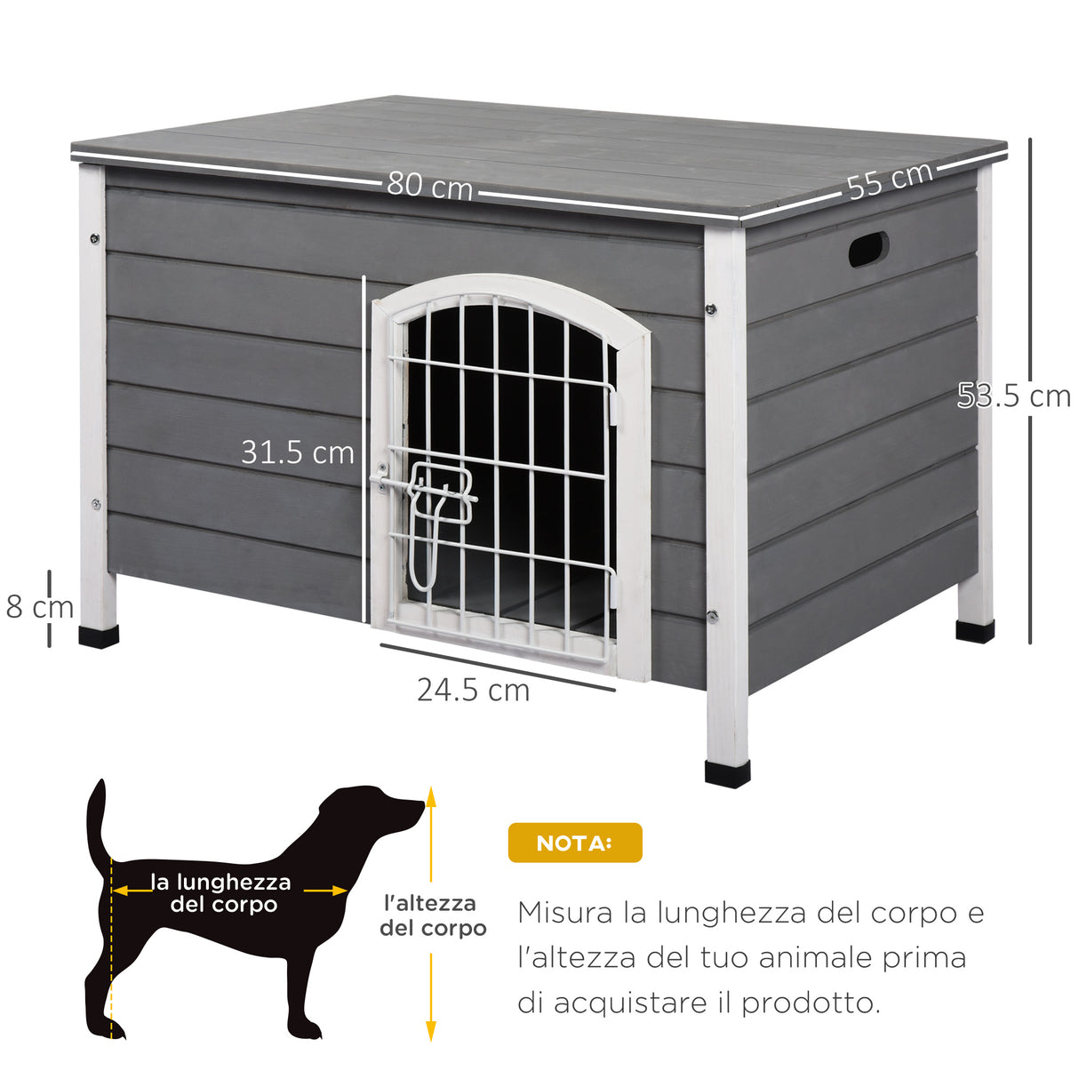 immagine-3-easycomfort-easycomfort-cuccia-per-cani-da-esterno-in-legno-impermeabile-con-porta-richiudibile-80x55x53-5cm-grigio