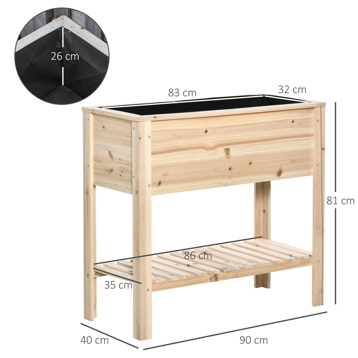 immagine-3-easycomfort-easycomfort-fioriera-rialzata-in-legno-di-abete-con-ripiano-inferiore-e-con-fori-di-drenaggio-90x40x81cm