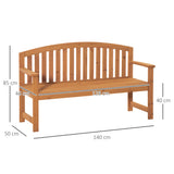 immagine-3-easycomfort-easycomfort-panchina-da-giardino-3-posti-in-legno-di-abete-con-seduta-a-doghe-140x50x85cm