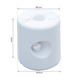 immagine-3-easycomfort-easycomfort-set-4-pezzi-pesi-riempibili-con-acqua-o-sabbia-per-gazebo-plastica-pe-22-x-24-x-25-cm-bianco-ean-8054111849999