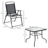 immagine-3-easycomfort-easycomfort-set-da-giardino-5-pezzi-con-4-sedie-pieghevoli-e-tavolo-in-metallo-e-vetro-temperato-nero