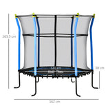 immagine-3-easycomfort-easycomfort-tappeto-elastico-per-bambini-3-10-anni-con-rete-di-sicurezza-e-corde-elastiche-160x163-5-cm-blu-e-nero