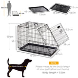 immagine-3-easycomfort-easycomfort-trasportino-per-cani-in-metallo-e-pp-per-auto-con-maniglia-nero-ean-8054111846479