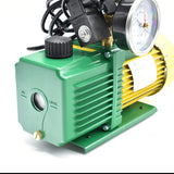 immagine-3-no-brand-pompa-vuoto-bistadio-klimaline-completa-di-vacumetro-e-valvola-solenoide-per-impianti-gas-hfo-r32-r410-r1234yf-85-lmin-motore-antideflagrante-per-condizionamento-climatizzatore