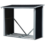 immagine-4-easycomfort-easycomfort-casetta-porta-legna-legnaia-da-esterno-in-acciaio-tetto-inclinato-e-scolo-acqua-ean-8054144136981