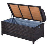 immagine-4-easycomfort-easycomfort-cassapanca-panchina-portaoggetti-multifunzionale-in-pe-rattan-102-51-52cm-marrone-ean-8055776915692