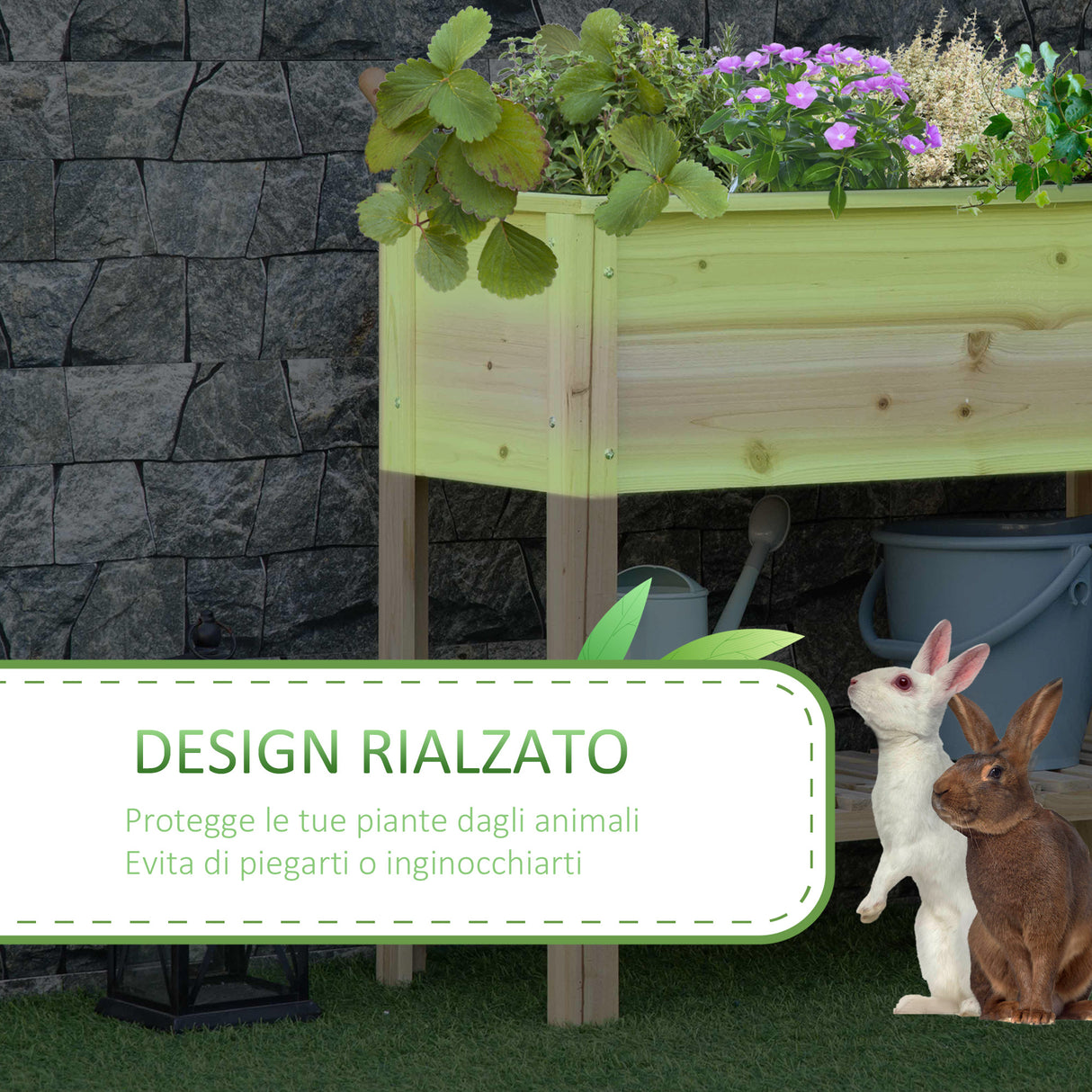 immagine-4-easycomfort-easycomfort-fioriera-rialzata-in-legno-di-abete-con-ripiano-inferiore-e-con-fori-di-drenaggio-90x40x81cm