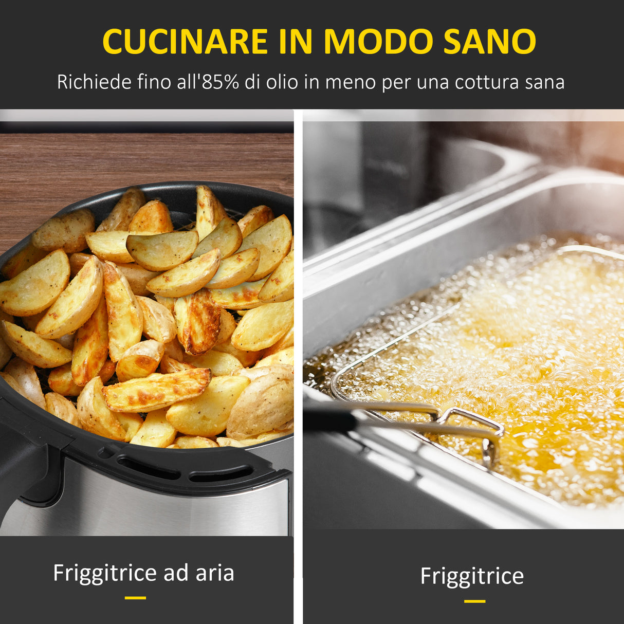 immagine-4-easycomfort-easycomfort-friggitrice-ad-aria-8-in-1-da-6-5-litri-1700w-con-12-programmi-accessori-e-schermo-led-nera