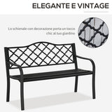 immagine-4-easycomfort-easycomfort-panchina-da-esterno-2-posti-in-acciaio-e-ghisa-con-braccioli-e-schienale-decorato-128x58-5x89cm-nero