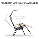 immagine-4-easycomfort-easycomfort-sedia-sdraio-da-giardino-zero-gravity-pieghevole-e-reclinabile-con-tettuccio-poggiatesta-e-porta-bicchieri-grigio-chiaro