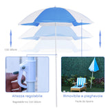 immagine-4-easycomfort-easycomfort-set-lettino-da-spiaggia-per-bambini-con-ombrellone-sdraio-mare-per-bambini-3-7-anni-bianca-e-blu-90cmx59cmx53cm-ean-8055776910628