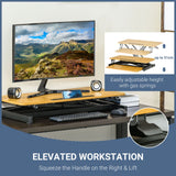 immagine-4-easycomfort-easycomfort-supporto-per-monitor-regolabile-supporto-per-monitor-pc-da-scrivania-con-ripiano-tastiera-e-slot-per-tablet-in-legno-e-acciaio
