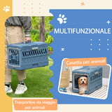 immagine-4-easycomfort-easycomfort-trasportino-per-cani-e-gatti-pieghevole-e-convertibile-in-cuccia-56x31x37cm-blu