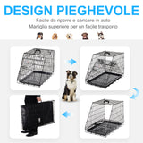 immagine-4-easycomfort-easycomfort-trasportino-per-cani-in-metallo-e-pp-per-auto-con-maniglia-nero-ean-8054111846479