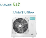 immagine-4-hisense-climatizzatore-condizionatore-hisense-quadri-split-a-cassetta-99912-con-4amw81u4raa-r-32-wi-fi-optional-90009000900012000-con-telecomando-e-pannello-incluso-novita